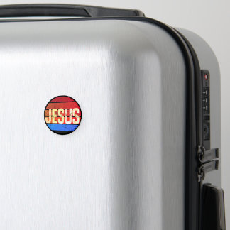 Jesus, The Way, The Truth, The Life Retro Sunset Magnet