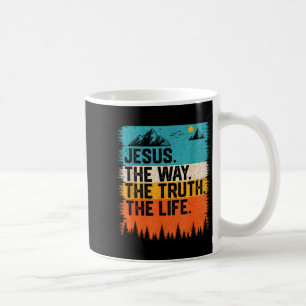 Jesus The Way Truth Life Women Men Kids Christian Coffee Mug