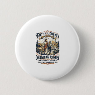 Jesus Therapy Friendly Christian Vintage Shirt Chr 2 Inch Round Button