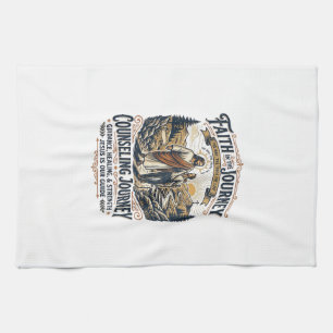 Jesus Therapy Friendly Christian Vintage Shirt Chr Kitchen Towel