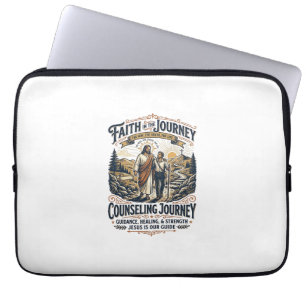 Jesus Therapy Friendly Christian Vintage Shirt Chr Laptop Sleeve