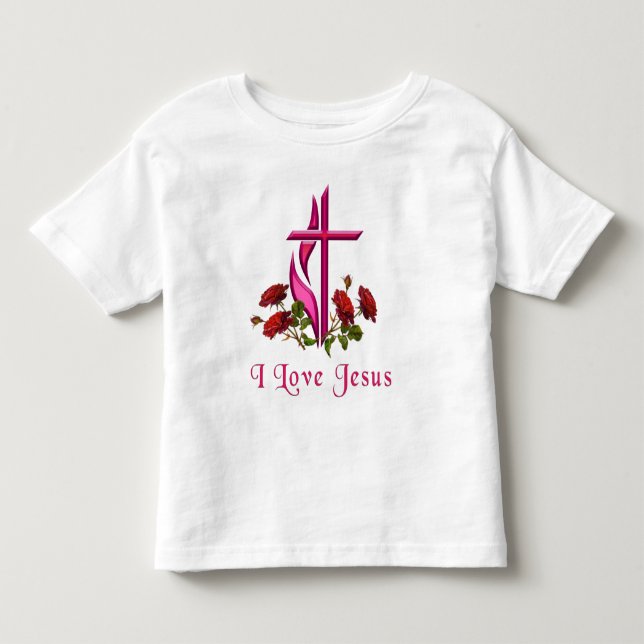 Jesus  toddler t-shirt (Front)