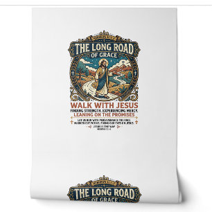 Jesus Trucker Long Haul T-Shirt Inspirational Fait Wallpaper