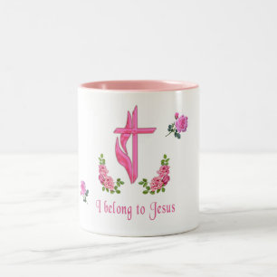 Jesus Two-Tone Coffee Mug