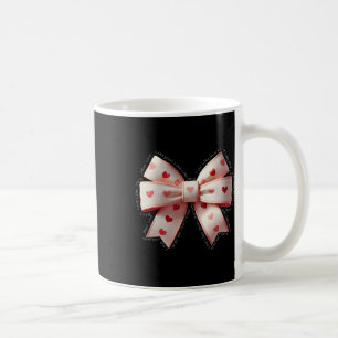 Jesus Valentines Day Coquette Bow Tee Love Like Je Coffee Mug