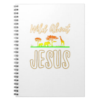 Jesus Vbs Men Women Kids Wild About Jesus Christia Notebook