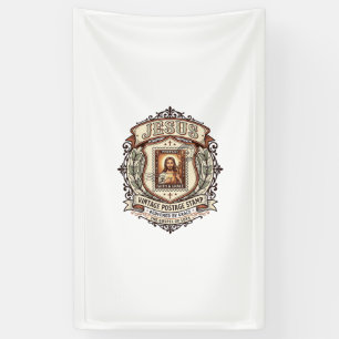 Jesus Vintage Postage Stamp Jesus Vintage Postage Banner