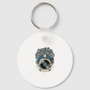 Jesus Vinyl Gospel Record Jesus Vinyl Record Chris Keychain