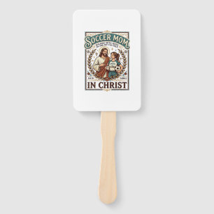 Jesus Volleyball Softball Soccer Vintage Shirt Chr Hand Fan