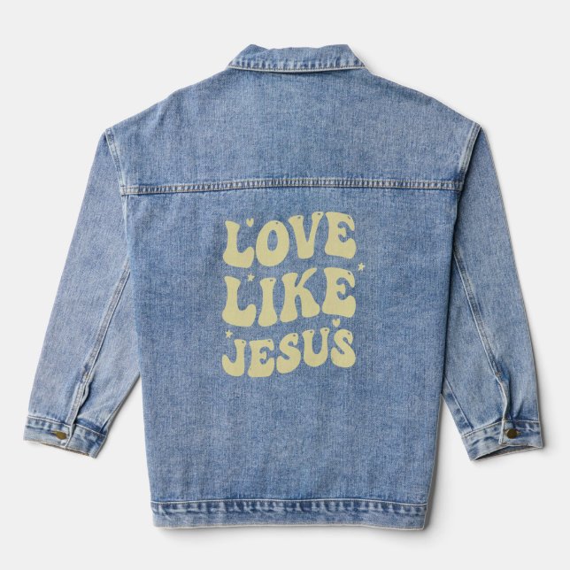 Jésus Vous Aime Comme Jésus Christian Kindne (Verso)