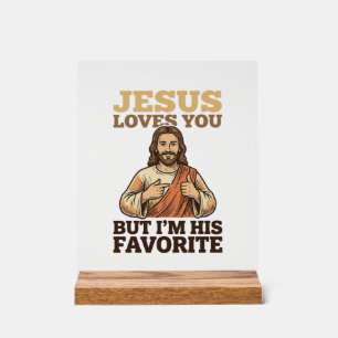 Jésus Vous Aime Drôle Vintage Croyance Chemise Des