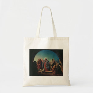 Jesus Wakes Lazarus by Robert Wilhelm Ekman  Tote Bag