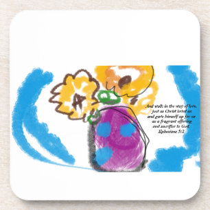 jesus walk coaster