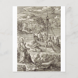 Jesus walking on water