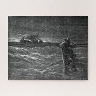 Jesus Walks on Water Jigsaw Puzzle