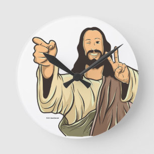 Jesus Wall Clock