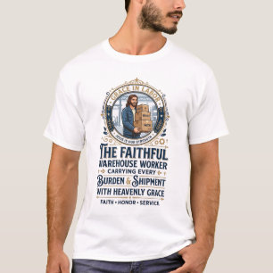 Jesus Warehouse Logistics Graphic Tee Christian Ar