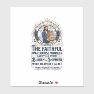 Jesus Warehouse Logistics Graphic Tee Christian Ar
