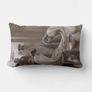 Jesus Washing the Feet of His Disciples Lumbar Pillow