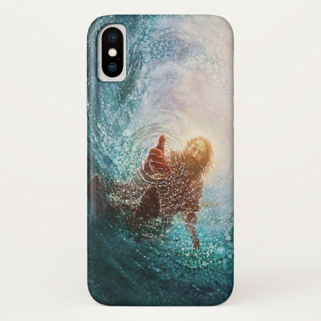 Jesus wave case (Back)