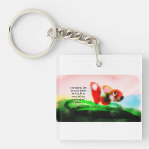 jesus way keychain
