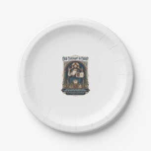 Jesus Wedding Photographer Shirt Christian Paper Plate
