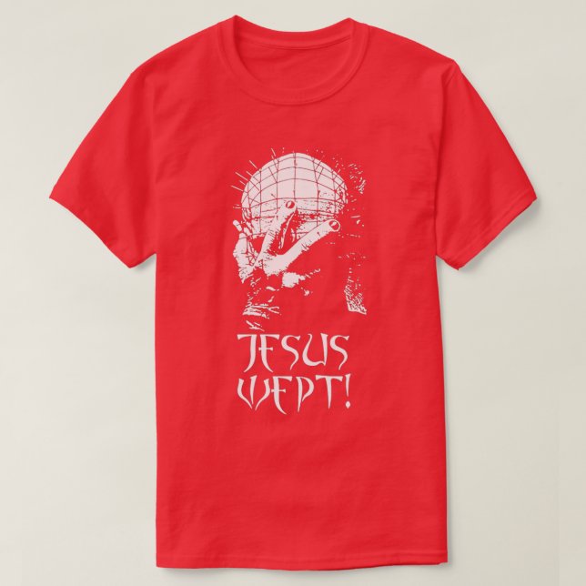 JESUS WEPT 2 T-Shirt (Design Front)