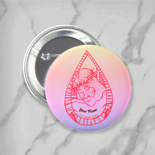 Jesus Wept Christian 2 Inch Round Button