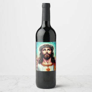 Jesus wine label! wine label