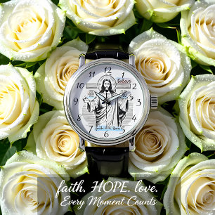 Jesus With a Serene Look Watch