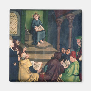 Jesus with the Doctors Magnet