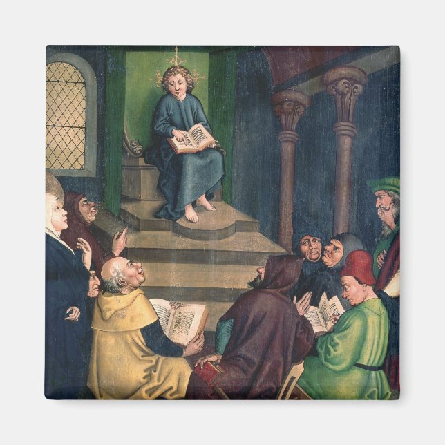 Jesus with the Doctors Magnet (Front)