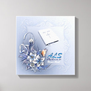 Jesus Word (ALS) Premium Wrapped Canvas (Gloss)
