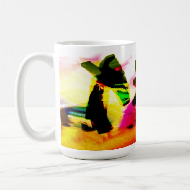 Jesus word  coffee mug (Left)