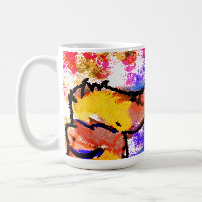 Jesus worry  care coffee mug (Left)