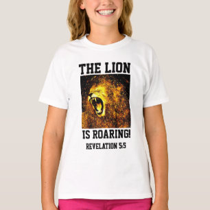 JESUS YESHUA ROARING LION DE T-shirts JUDAH