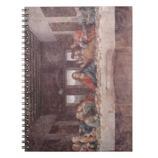 Jesus "Yeshua" The Last Supper, Leonardo da Vinci Notebook (Front)