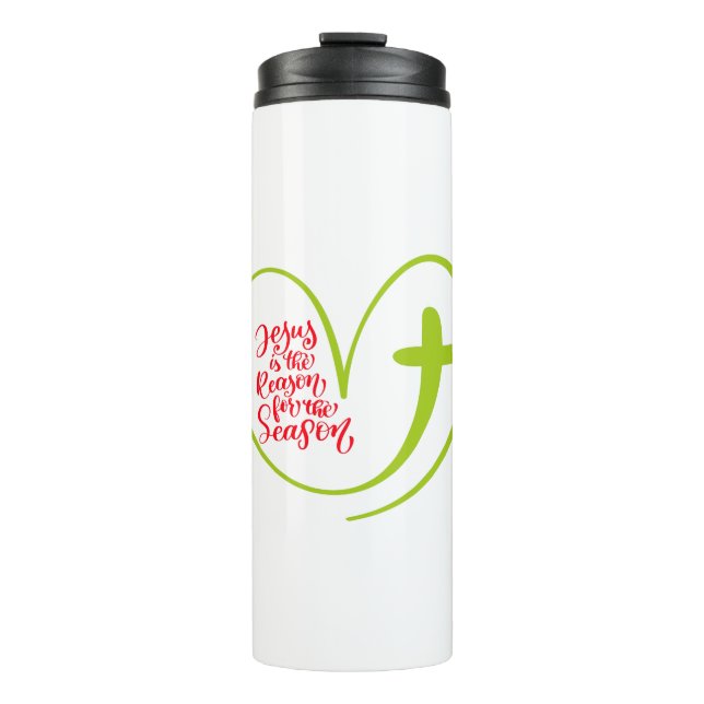 jesusChristmas Thermal Tumbler (Front)