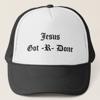 JesusGot -R- Done Trucker Hat