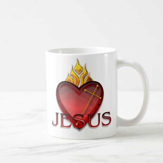 JESUSHEART2, JESUSHEART2 COFFEE MUG (Right)