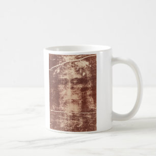 Jesus's Face Close up on the Shroud of Turin Coffee Mug