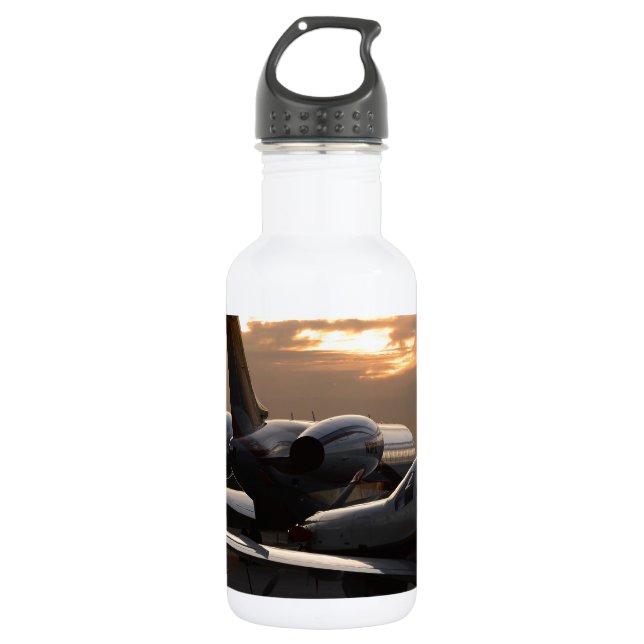 Jet Aircraft 532 Ml Water Bottle (Front)