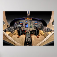 Jet Aircraft Cockpit