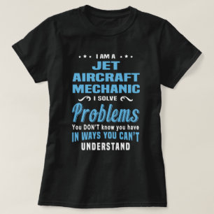 Jet Aircraft Mechanic T-Shirt