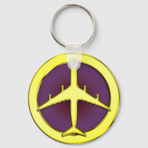 JET AIRLINER KEYCHAIN