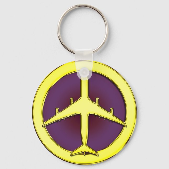 JET AIRLINER KEYCHAIN (Front)