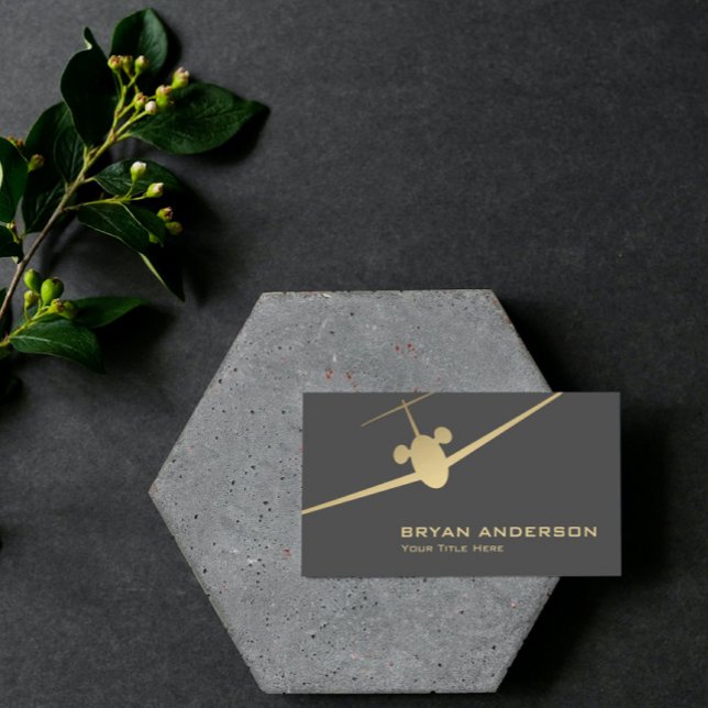 Jet Airplane Business Card (Creator Uploaded)