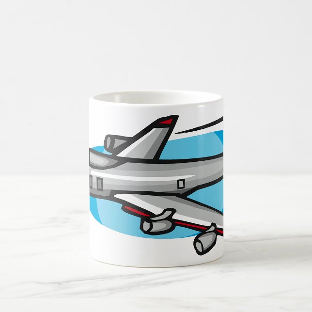 Jet Airplane For Aviation Fans Coffee Mug (Creator Uploaded)