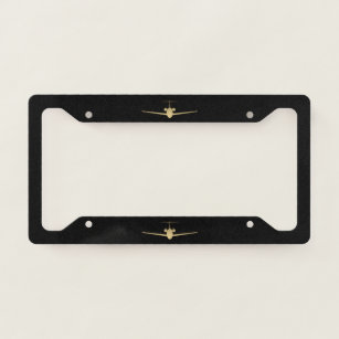 Jet-Airplane Licence Plate Frame
