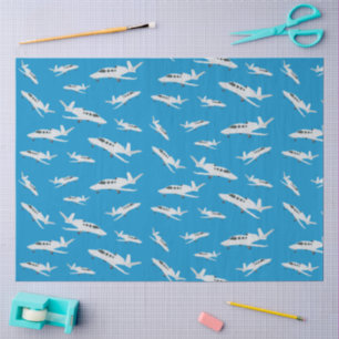 Jet Airplane Pattern  Tissue Paper